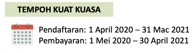 Tempoh Pengeluaran i-Lestari KWSP