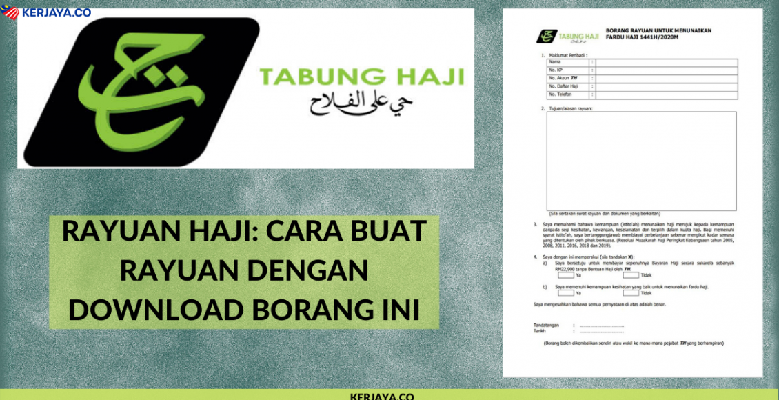 Rayuan Haji_ Cara Buat Rayuan Dengan Download Borang Ini