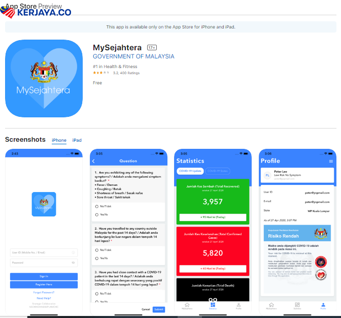 Tak Perlu Tulis, Guna Kod QR Sahaja Untuk Masuk Premis Perniagaan