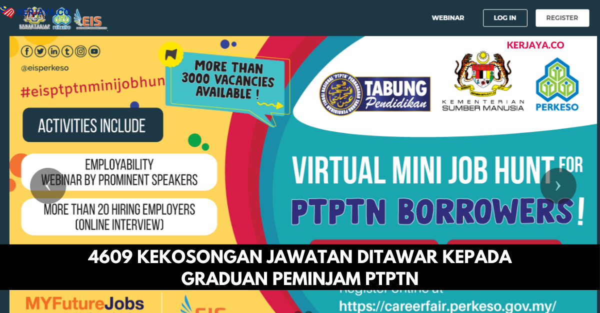 4609 Kekosongan Jawatan Ditawar Kepada Graduan Peminjam 