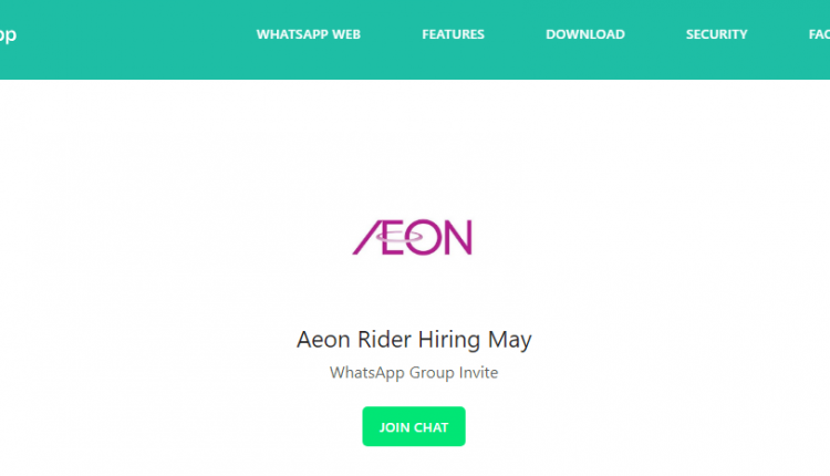 Kerja Di AEON Selama 1 Tahun Dan Dapat Motorsikal Free