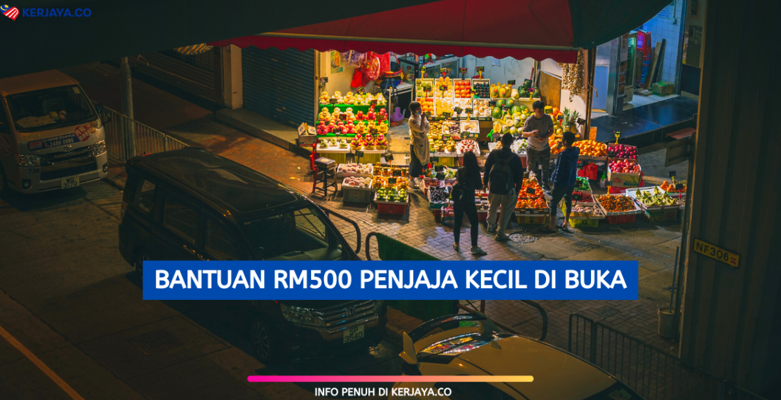 Bantuan RM500 Penjaja Kecil Di Buka (1)