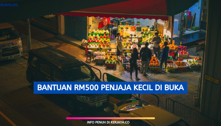 Bantuan RM500 Penjaja Kecil Di Buka (1)