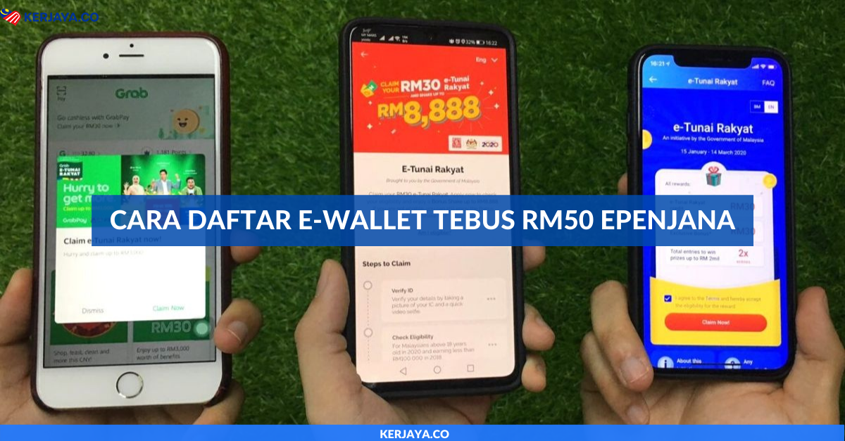 Cara Daftar e-Wallet Tebus RM50 ePenjana. Ikut Panduan ...