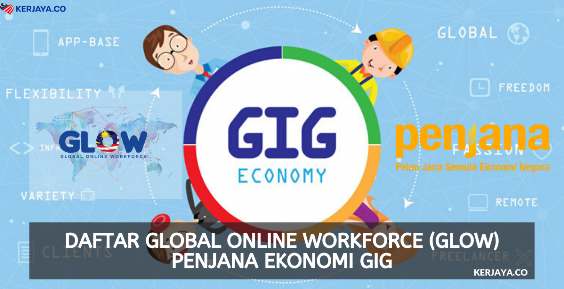 Daftar Global Online Workforce (GLOW) PENJANA Ekonomi Gig