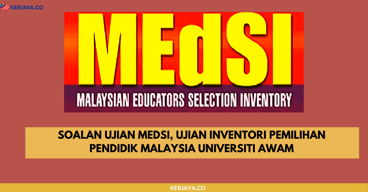 Soalan Ujian MEdSI, Ujian Inventori Pemilihan Pendidik Malaysia