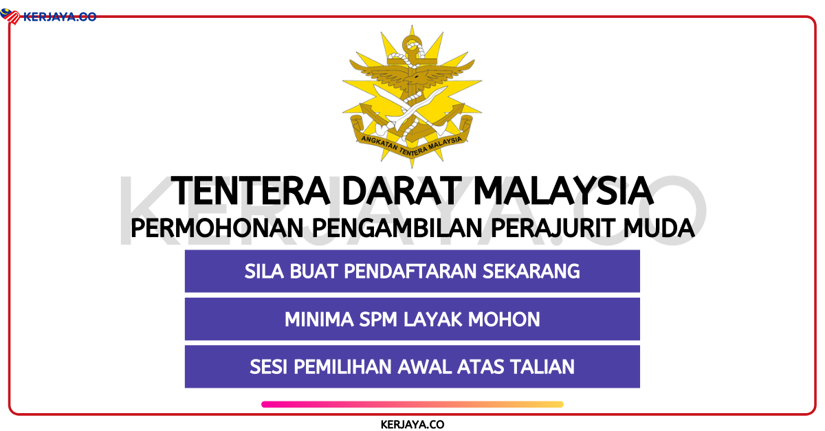Jawatan Kosong Terkini Angkatan Tentera Malaysia (ATM) ~ Pengambilan