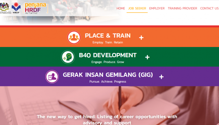 40,000 Peluang Kerja Jika Daftar Penjana HRDF Sekarang