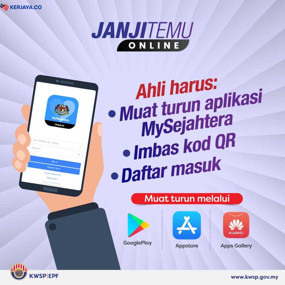 Nak Buat Urusan Di Kaunter KWSP? Buat Janji Temu Online ...