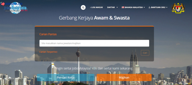 Cara Login Portal JobsMalaysia Yang Pencari Kerja Perlu Tahu