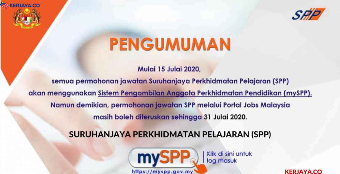 Cara Daftar mySPP, Sistem Pengambilan Anggota Perkhidmatan Pendidikan Sebagai Pencari Kerja