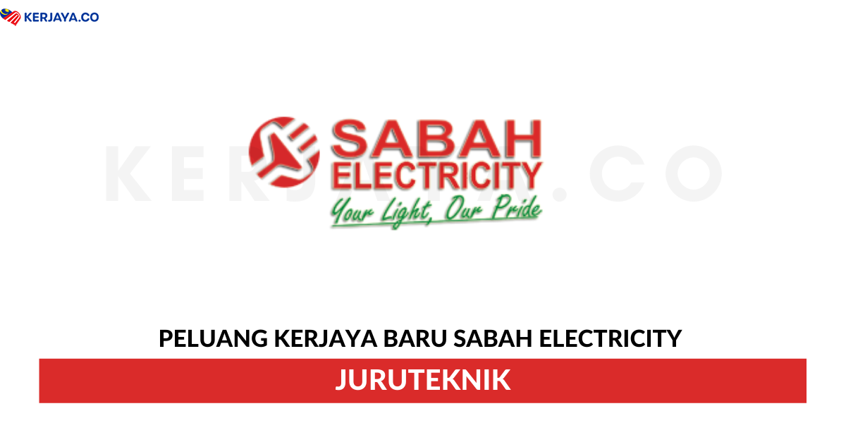 Jawatan Kosong Terkini Sabah Electricity ~ Juruteknik ...