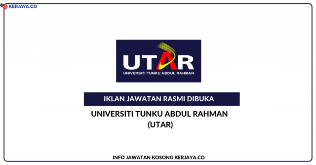 Universiti Tunku Abdul Rahman (UTAR) ~ Jawatan Kosong Manage, Nurse & Professor