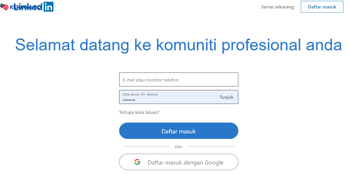 Cari Kerja Melalui LinkedIn. Jom Daftar Akaun LinkedIn Sekarang