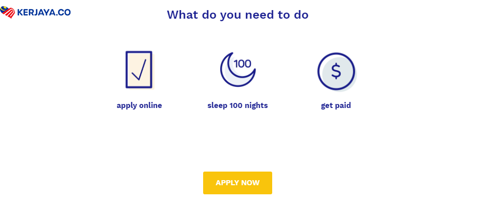 Gaji RM3,000 Untuk Jawatan Eksekutif Tidur Kini Di Malaysia, Mohon Segera