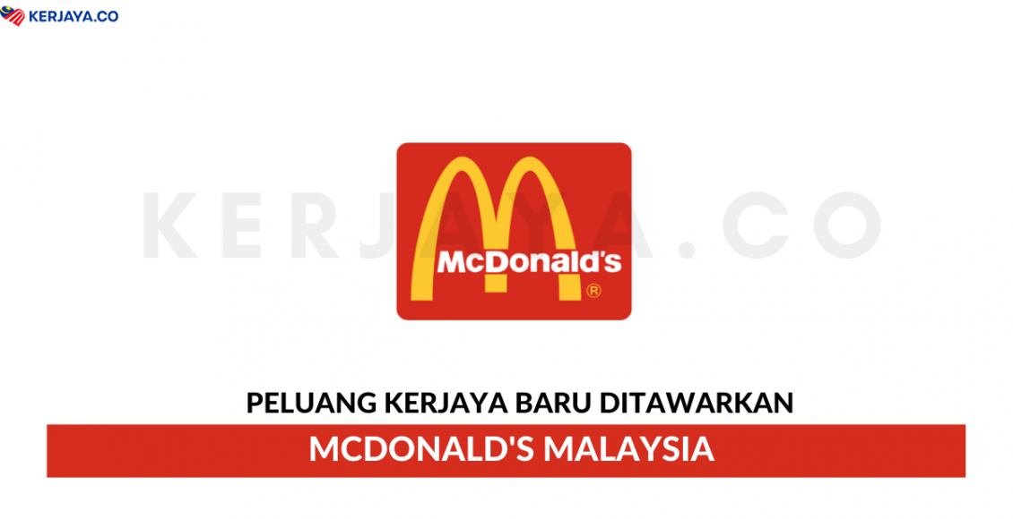 Jawatan Kosong Terkini McDonald's Malaysia ~ Rider, Maintenance ...