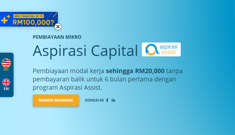 RM20,000 Pembiayaan Aspirasi Assist Axiata Group. Mohon Segera Disini