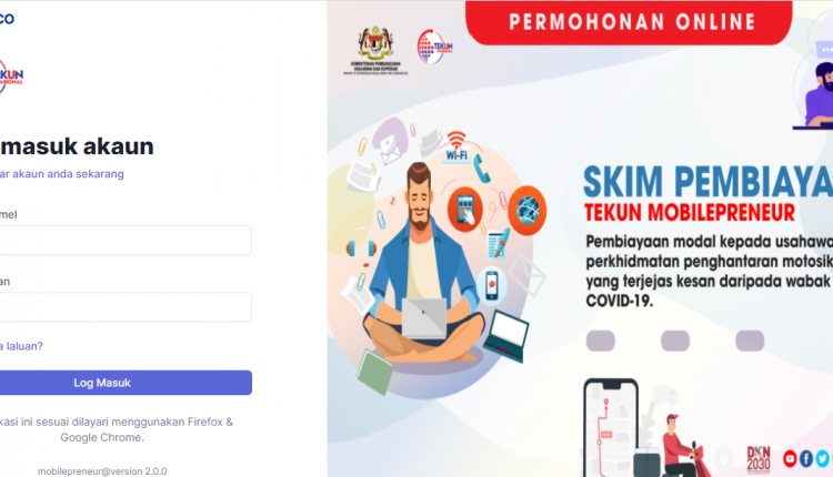 Pembiayaan Sehingga RM10,000 Dengan Tekun Mobilepreneur 2.0. Download Borang Permohonan Ini Dan Mohon Segera