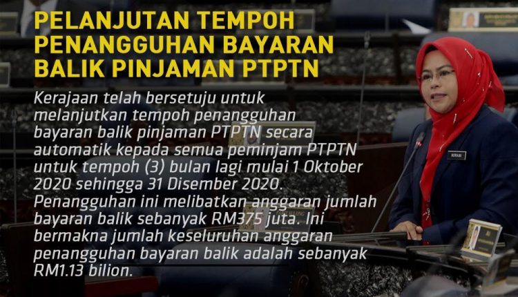 Berita Baik Buat Peminjam, PTPTN Lanjutkan Tempoh Moratorium Hingga Hujung Tahun Ini