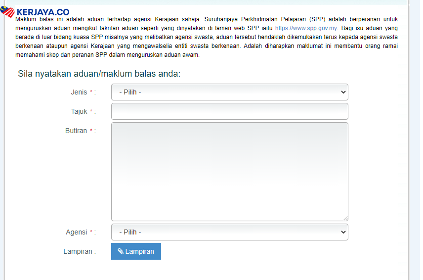 Cara Atasi Masalah Nama atau Email Tidak Sama Dengan Permohonan Sebelum Ini di Portal MySPP