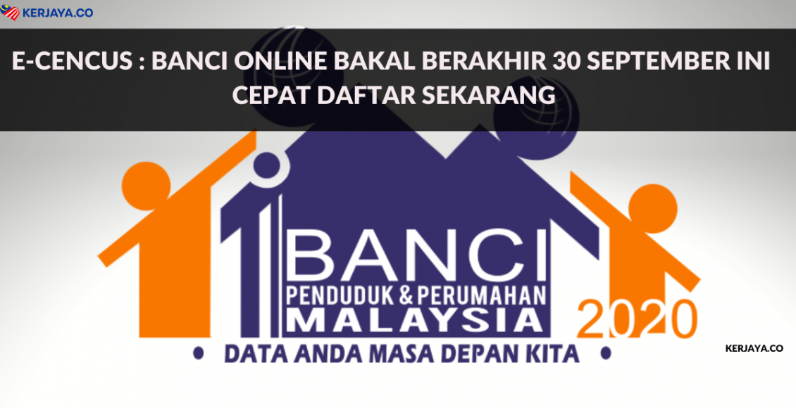 e-Cencus _ Banci Online Bakal Berakhir 30 September Ini. Cepat Daftar Sekarang