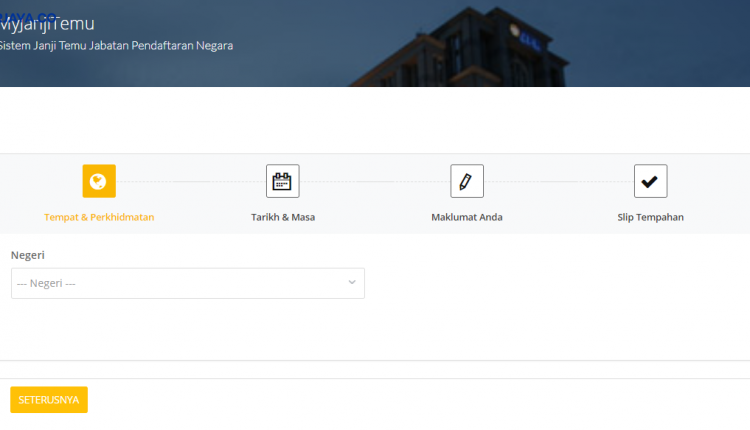 Urusan Dengan JPN? Buat Temu Janji Dahulu Melalui MyJanjiTemu