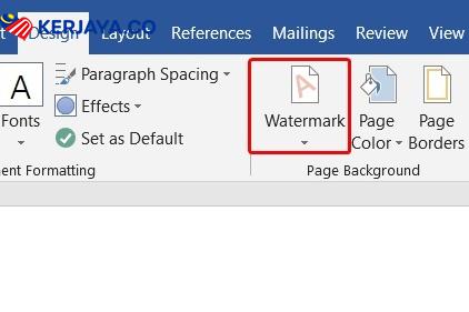 Letakkan Watermark Bergambar Dalam Microsoft Word Dengan Cara Yang Paling Mudah. Ikuti Tips Ini 