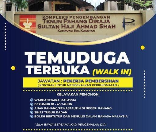 Iklan Jawatan Kosong Perbadanan Kemajuan Negeri Pahang (PKNP)