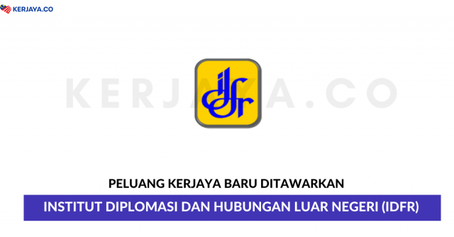Institut Diplomasi Dan Hubungan Luar Negeri ~ Pegawai Perkhidmatan Pendidikan & Pegawai Bahasa Perancis