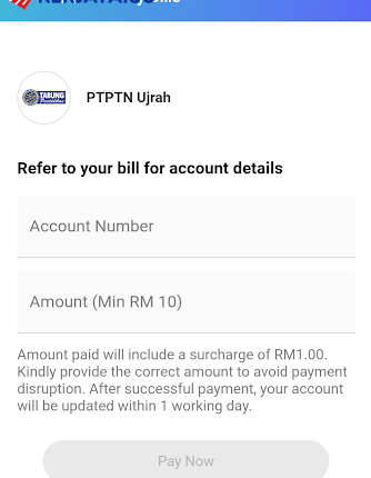 Jom Bayar PTPTN Guna E-Wallet Touch n Go. Mudah Dan Ini Caranya