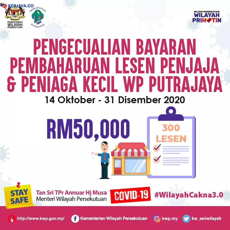 Inilah Senarai Bantuan Inisiatif Wilayah Cakna. RM3,000 Kepada Peniaga, Pelajar Dan Orang Awam