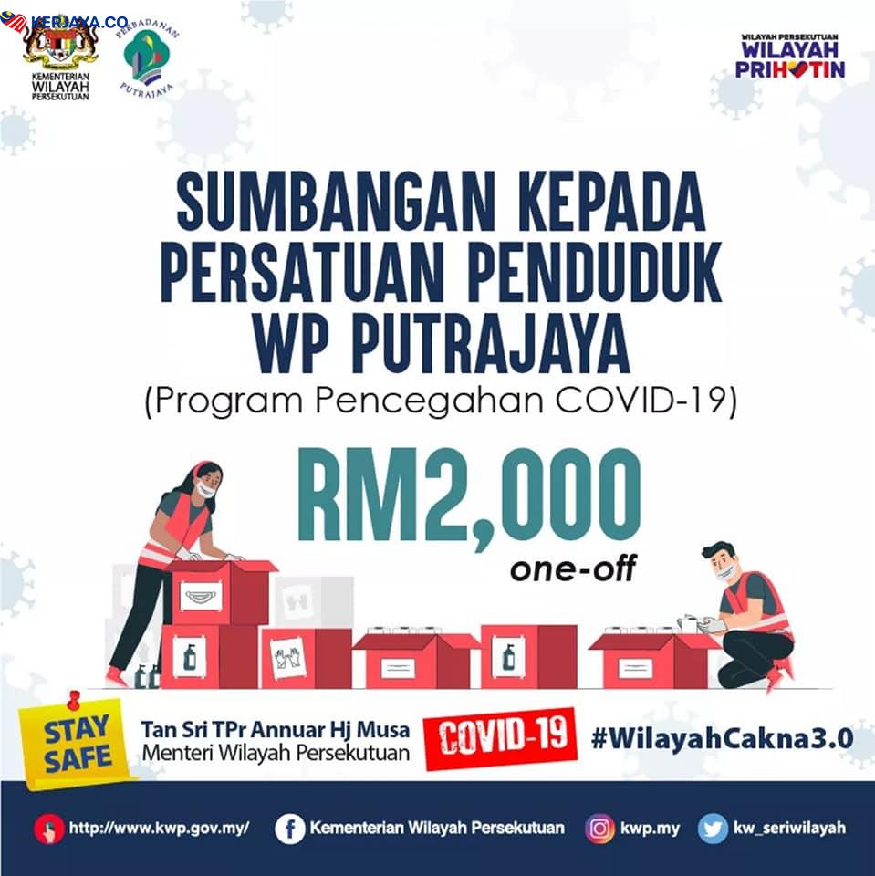 Inilah Senarai Bantuan Inisiatif Wilayah Cakna. RM3,000 Kepada Peniaga, Pelajar Dan Orang Awam