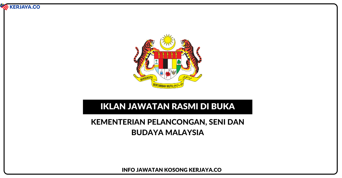logo kementerian pelancongan dan kebudayaan malaysia