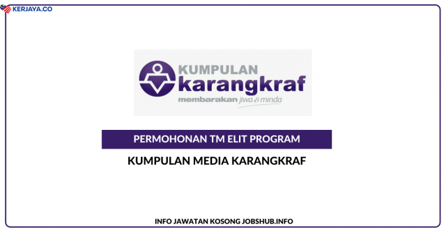 Kumpulan Media Karangkraf ~ Jawatan Kosong Tax Manager, HR Executive, Video Produser, Producer/Penolong Producer & Executive
