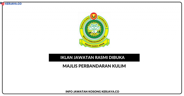Majlis Perbandaran Kulim Kedah Darul Aman ~ Pelbagai Jawatan Ditawarkan