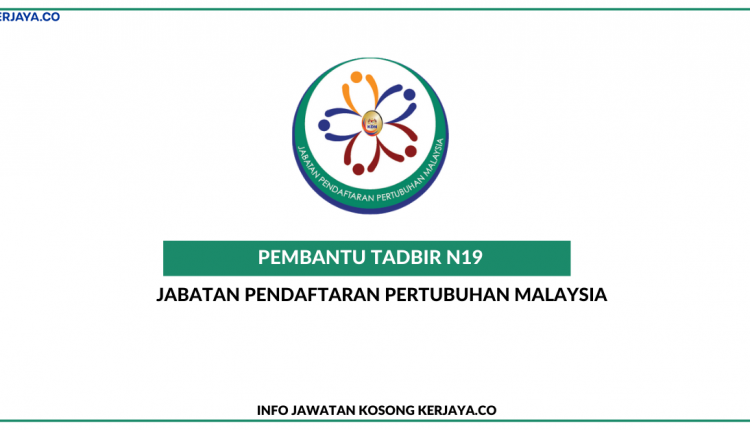 Jabatan Pendaftaran Pertubuhan Malaysia • Kerja Kosong Kerajaan