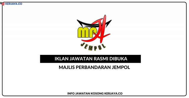Majlis Perbandaran Jempol ~ Penolong Jurutera, Penolong Arkitek Landskap & Pemandu Kenderaan
