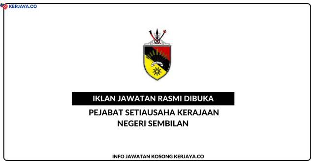 SUK Negeri Sembilan ~ Pembantu Tadbir (Perkeranian/Operasi) Gred N19
