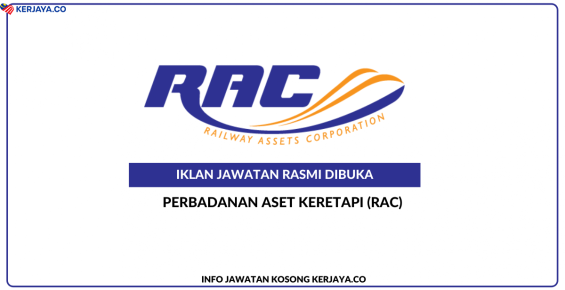 Jawatan Kosong Terkini Perbadanan Aset Keretapi Rac Kekosongan