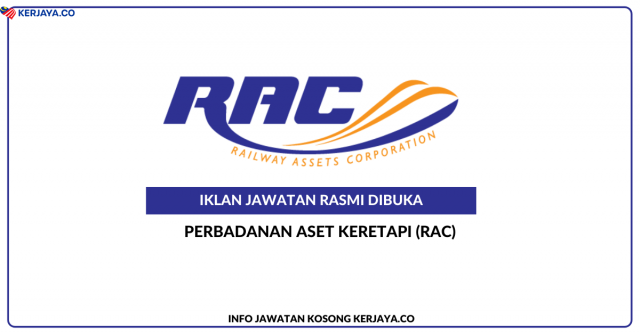 Perbadanan Aset Keretapi (RAC) ~ Penolong Jurutera Gred JA29