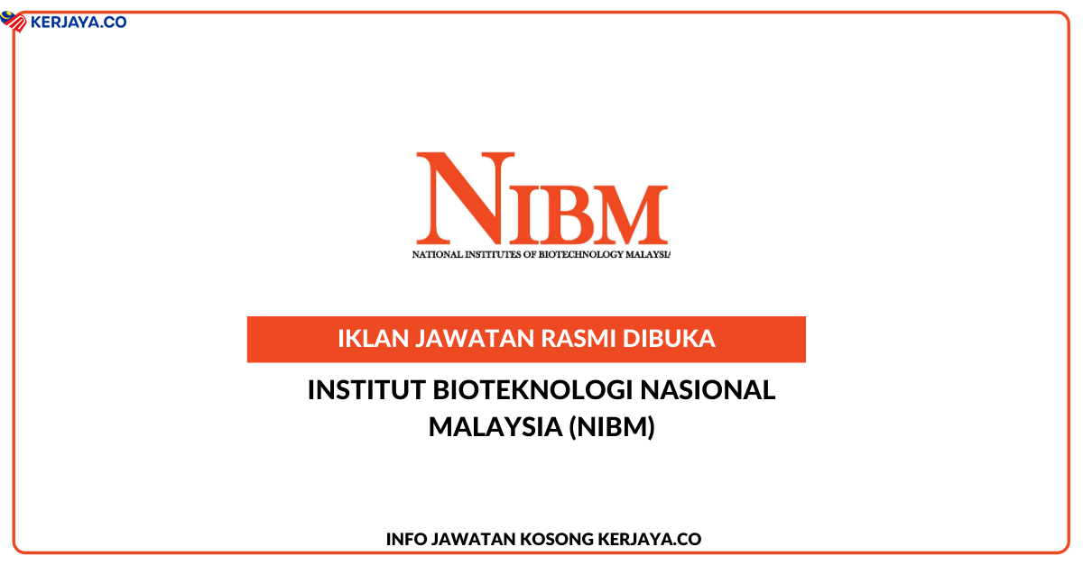 Institut Bioteknologi Nasional Malaysia (NIBM)
