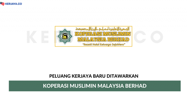 Koperasi Muslimin Malaysia Berhad ~ Kekosongan Jawatan Pegawai Projek