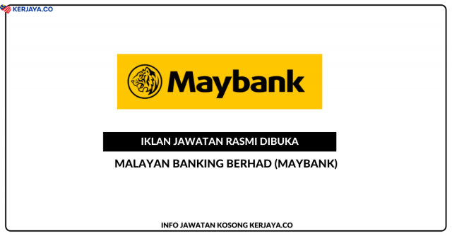 Malayan Banking Berhad Maybank Jawatan Kosong Telesales Executive Jawatan Kosong