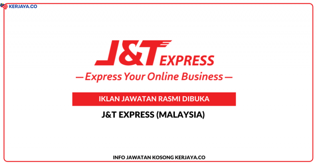 J&T EXPRESS (MALAYSIA) ~ Jawatan Kosong Tax Manager