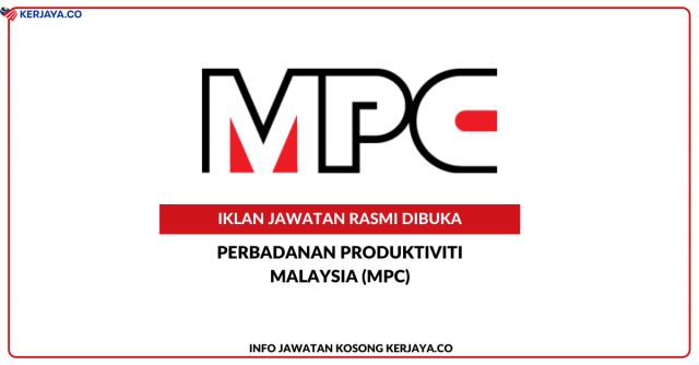 Perbadanan Produktiviti Malaysia (MPC) ~ Personel MySTEP Pembantu Kemahiran H19