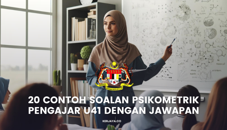 Soalan Penilaian Personaliti Psikometrik Pengajar