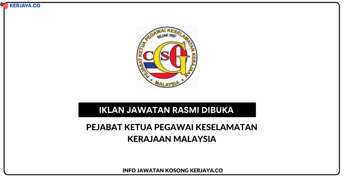 Pejabat Ketua Pegawai Keselamatan Kerajaan Malaysia