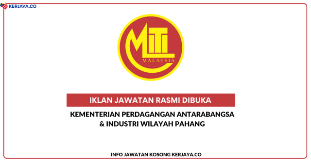Kementerian Perdagangan Antarabangsa & Industri Wilayah Pahang