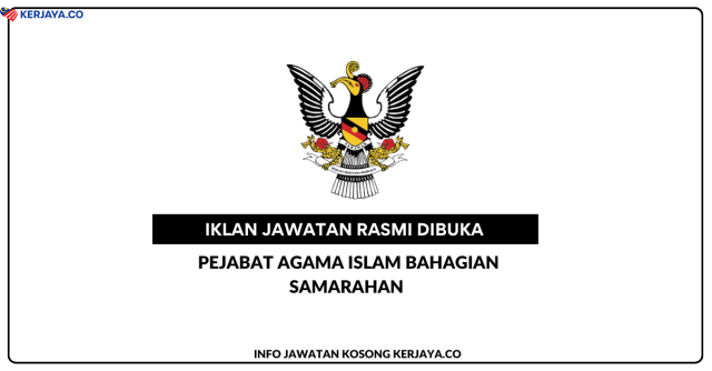 Pejabat Agama Islam Bahagian Samarahan ~ Kekosongan Jawatan Guru Kelas Al-Quran Dan Fardhu Ain (KAFA)