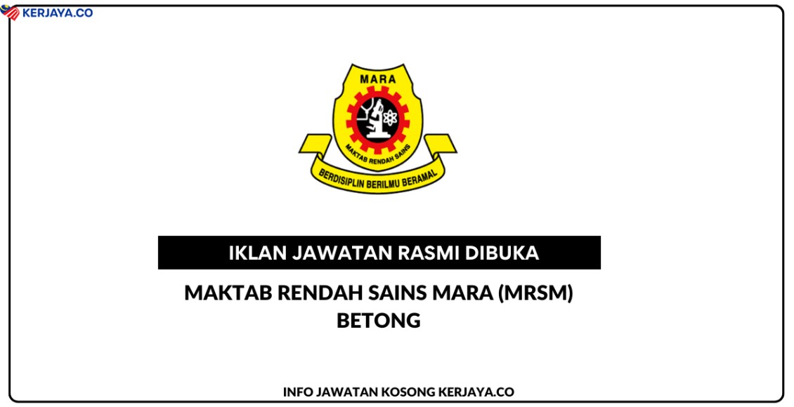 Maktab Rendah Sains MARA (MRSM) Betong